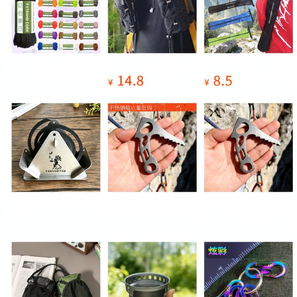 Bolsa ligera para guardar magn - Outdoor Sport Climbing Gear reseña y precio