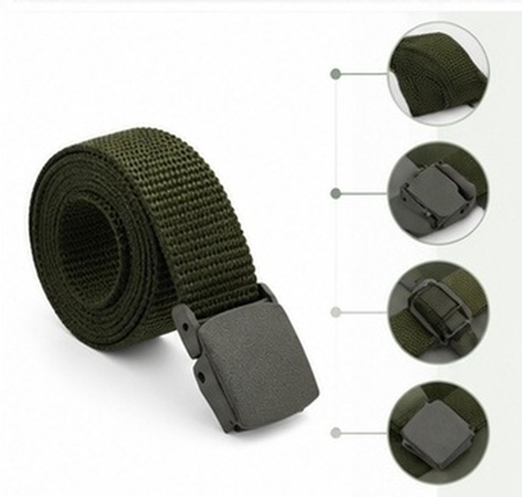 Cinturón Táctico de Nylon Ajus - Outdoor Sports Adventure reseña y precio