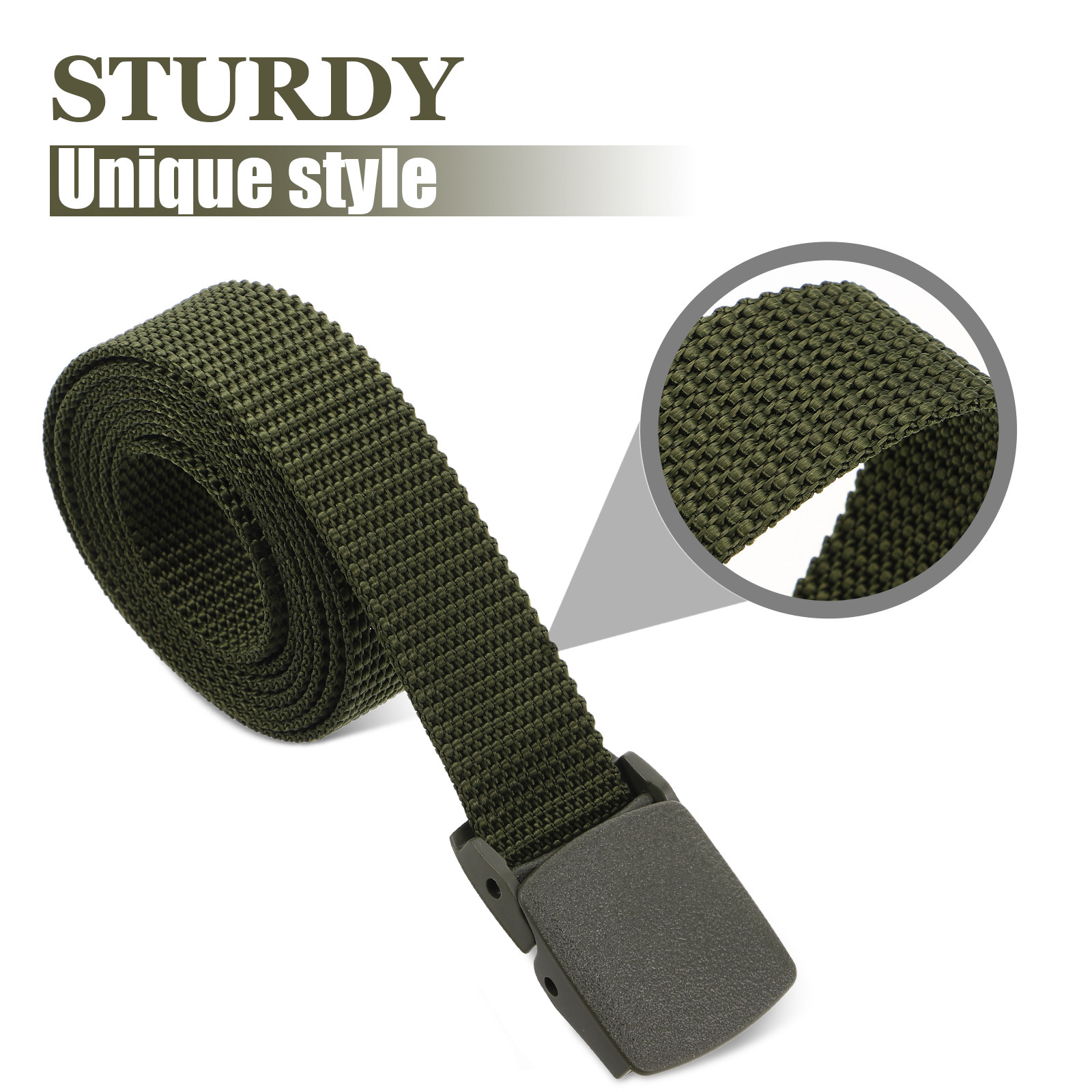Cinturón Táctico de Nylon Ajus - Outdoor Sports Adventure reseña y precio